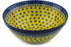 8 cup Serving Bowl - Blue Sunshine | Polish Pottery House