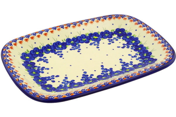 14" Platter - D52 | Polish Pottery House