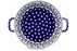 8" Round Baker with Handles - 377Z | Polish Pottery House