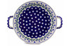 8" Round Baker with Handles - 377Z | Polish Pottery House