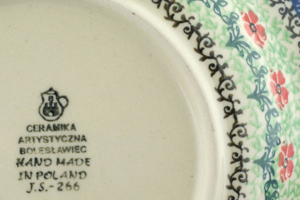 9" Pasta Bowl - Cosmos | Polish Pottery House
