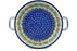 7" Round Baker with Handles - Cosmos | Polish Pottery House