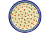 11" Dinner Plate - D7 | Polish Pottery House