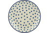 11" Dinner Plate - 121X | Polish Pottery House