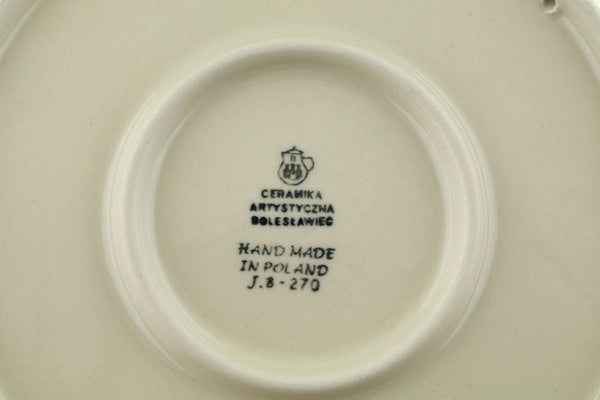 11" Dinner Plate - Blue Old Poland | Polish Pottery House