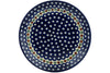 11" Dinner Plate - Blue Old Poland | Polish Pottery House