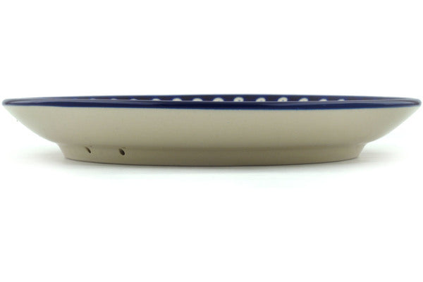 11" Dinner Plate - Blue Old Poland | Polish Pottery House
