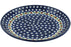 11" Dinner Plate - Blue Old Poland | Polish Pottery House