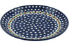 11" Dinner Plate - Blue Old Poland | Polish Pottery House