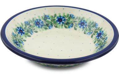 8" Pasta Bowl - Cornflower | Polish Pottery House