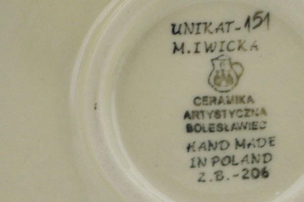 15 cup Canister - Moonlight Blossom | Polish Pottery House