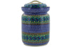 15 cup Canister - Moonlight Blossom | Polish Pottery House
