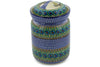 15 cup Canister - Moonlight Blossom | Polish Pottery House