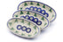 Set of 3 Nesting Condiment Dishes - D101 | Polish Pottery House