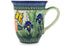 15 oz Mug - Spring Garden | Polish Pottery House