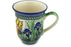 15 oz Mug - Spring Garden | Polish Pottery House