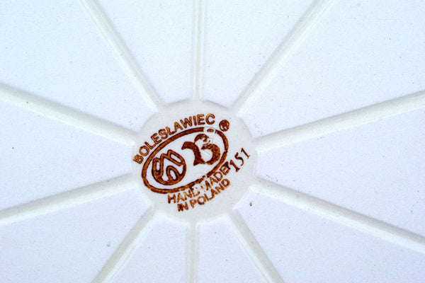 11" x 13" Rectangular Baker - Peacock | Polish Pottery House