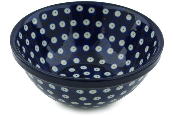 3 cup Cereal Bowl - Polka Dot | Polish Pottery House