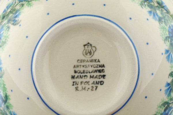 3 cup Cereal Bowl - Cornflower | Polish Pottery House