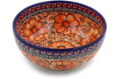 4 cup Serving Bowl - D92 | Polish Pottery House
