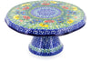 12" Cake Stand - U3753 | Polish Pottery House