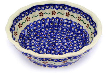 9 cup Fluted Bowl - 864 | Polish Pottery House