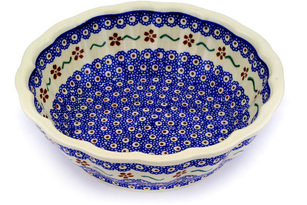 9 cup Fluted Bowl - 864 | Polish Pottery House
