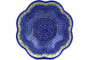 10" Scalloped Fluted Bowl - D19 | Polish Pottery House