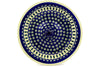 7 cup Serving Bowl with Handle - Peacock | Polish Pottery House