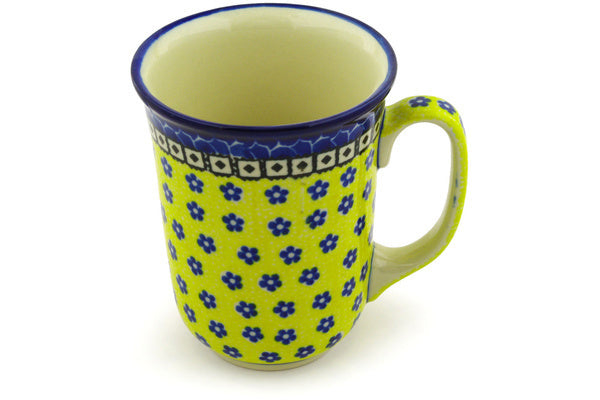 16 oz Mug - Blue Sunshine | Polish Pottery House