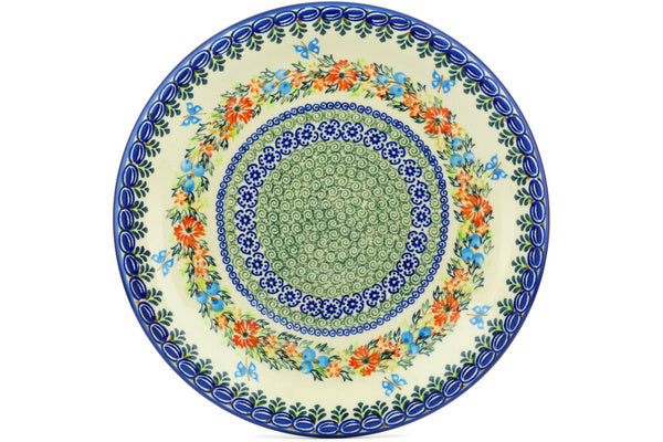 11" Dinner Plate - D156 | Polish Pottery House