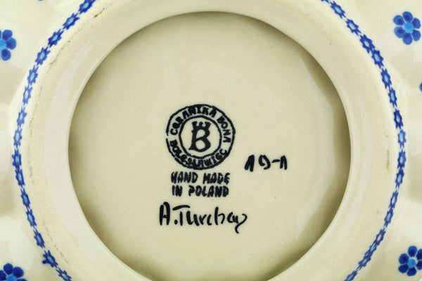 9" Egg Plate - D1 | Polish Pottery House