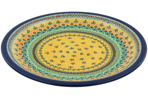 11" Dinner Plate - Folk Art | Polish Pottery House