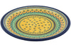 11" Dinner Plate - Folk Art | Polish Pottery House