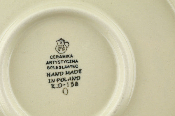 11" Dinner Plate - Blue Bell | Polish Pottery House