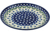 11" Dinner Plate - Blue Bell | Polish Pottery House