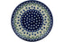 11" Dinner Plate - Blue Bell | Polish Pottery House