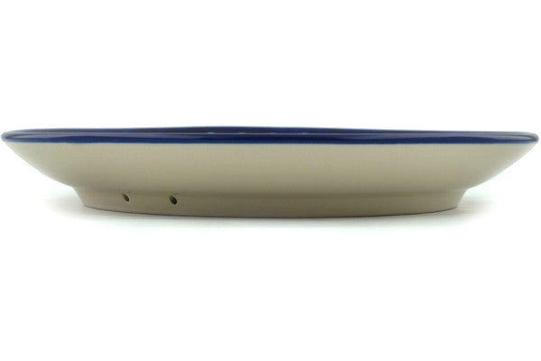 11" Dinner Plate - Blue Bell | Polish Pottery House