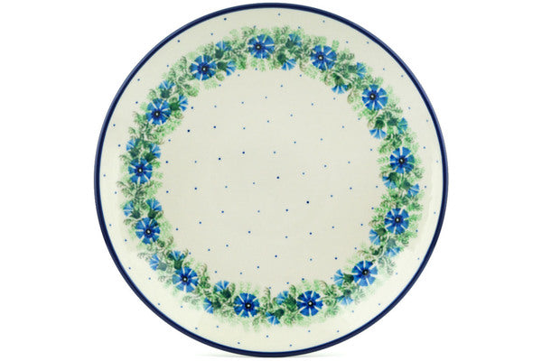 11" Dinner Plate - Cornflower | Polish Pottery House