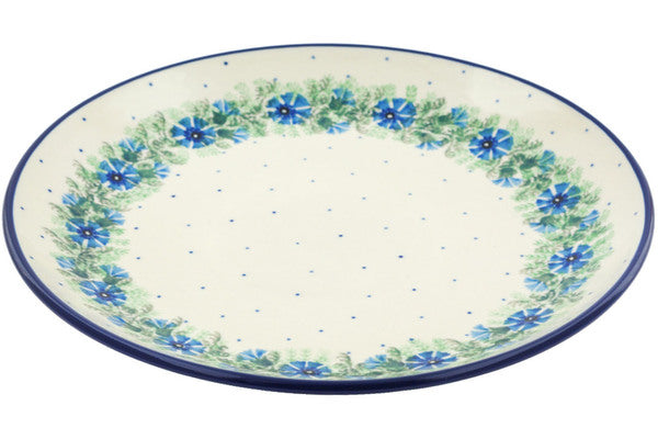 11" Dinner Plate - Cornflower | Polish Pottery House