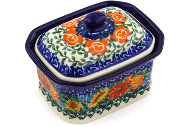 3" Octagon Box - U2803 | Polish Pottery House