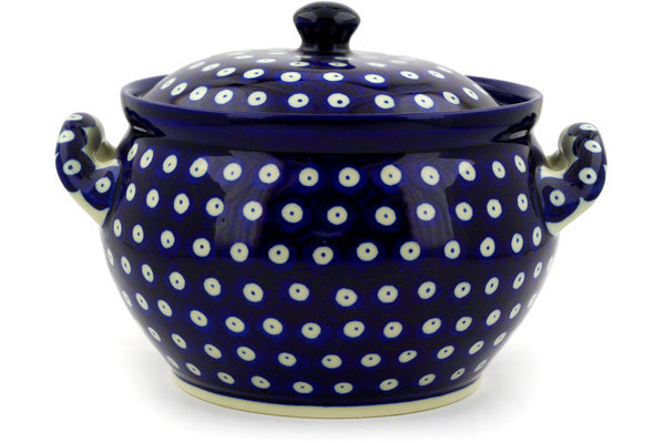 7 cup Soup Tureen - Polka Dot | Polish Pottery House