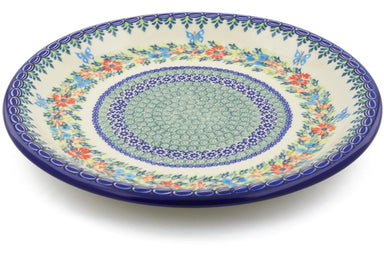 13" Round Platter - D156 | Polish Pottery House