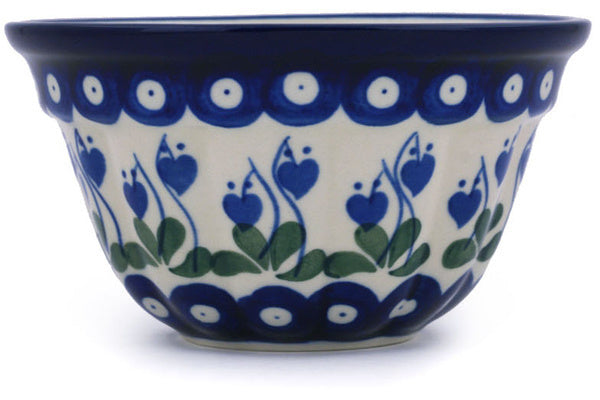 5" Bundt Cake Pan - Blue Bell | Polish Pottery House