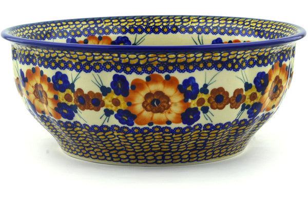 11" Serving Bowl - JZK | Polish Pottery House
