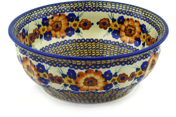 11" Serving Bowl - JZK | Polish Pottery House
