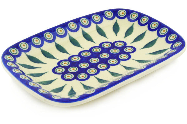 10" Platter - Peacock | Polish Pottery House