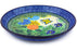 9" Luncheon Plate - Spring Garden | Polish Pottery House