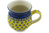 15 oz Bubble Mug - Blue Sunshine | Polish Pottery House
