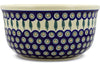 24 cup Serving Bowl - Peacock | Polish Pottery House